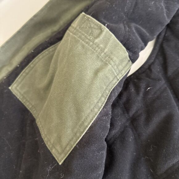 MENS WOLVERINE Zip Up Canvas VEST Size XL Olive Green Quilted Lining - Picture 6 of 8